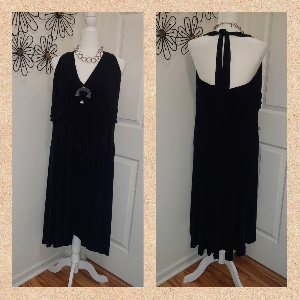 Beautiful Lane Bryant size 16 black dress